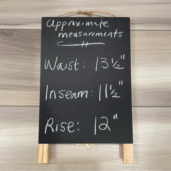 NWT KAFFE KAzina Women's Long Denim Shorts Size Medium (Danish 38) Dark Grey - Picture 8 of 8